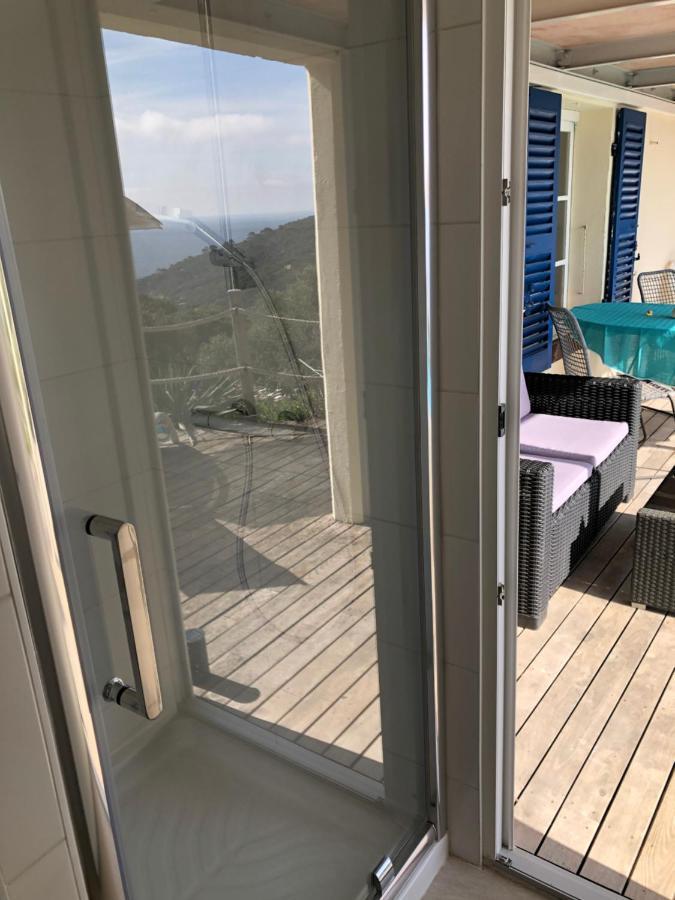 Île du LevantLes Oreades, Studio Le Marin Avec Vue Mer Imprenable公寓 外观 照片
