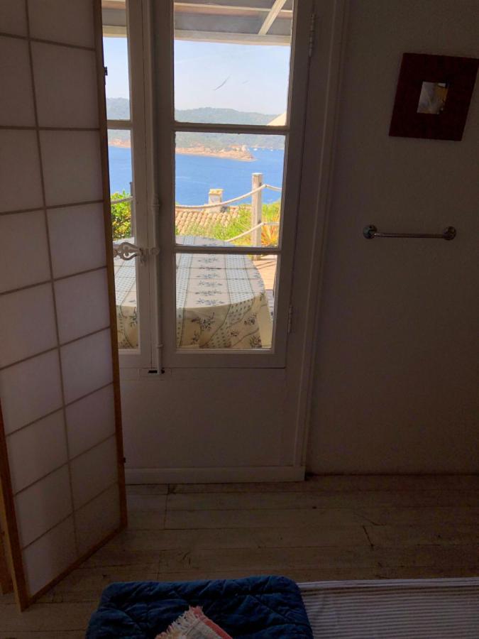 Île du LevantLes Oreades, Studio Le Marin Avec Vue Mer Imprenable公寓 外观 照片